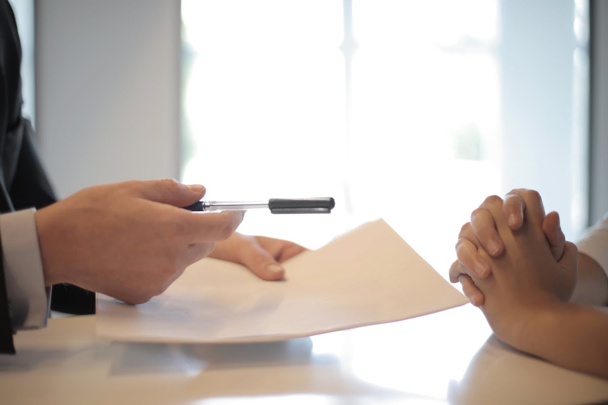 Transportondernemer in gesprek over een vacature